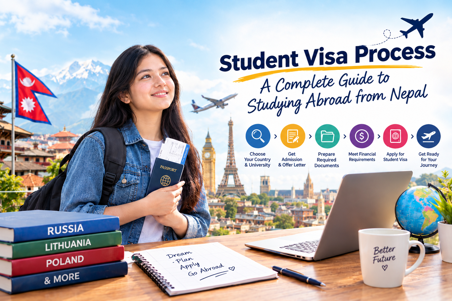 Student Visa Process: A Complete Guide to Studying Abroad from Nepal